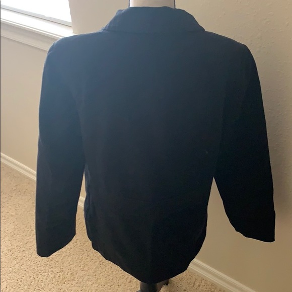 LARGE Merona Black Coat - Picture 2 of 5